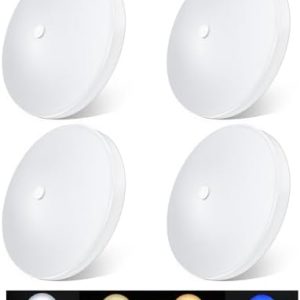 ACEGOO |5'' LED Ceiling Dome Light - Switchable 3CCT (3000K/4500K/6000K) with Blue Nightlight - Perfect for RVs, Campers