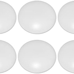 Dream Lighting 12V LED Dome Light Fixtures – |5” Cool White Cabin Lighting (6000K) for RV Interior – Pack of 6, No Switc