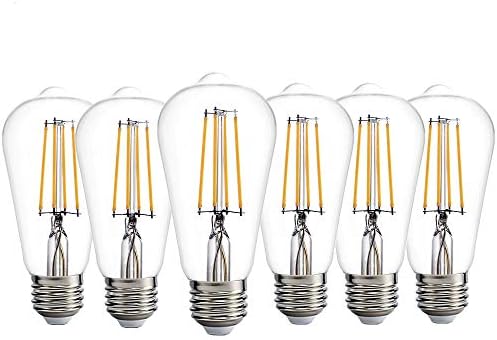 Dusk to Dawn LED Bulbs, Photocell Sensor, Auto On/Off, Warm White 2700K, E26 8W 800lm, Outdoor Lighting for Garden and G